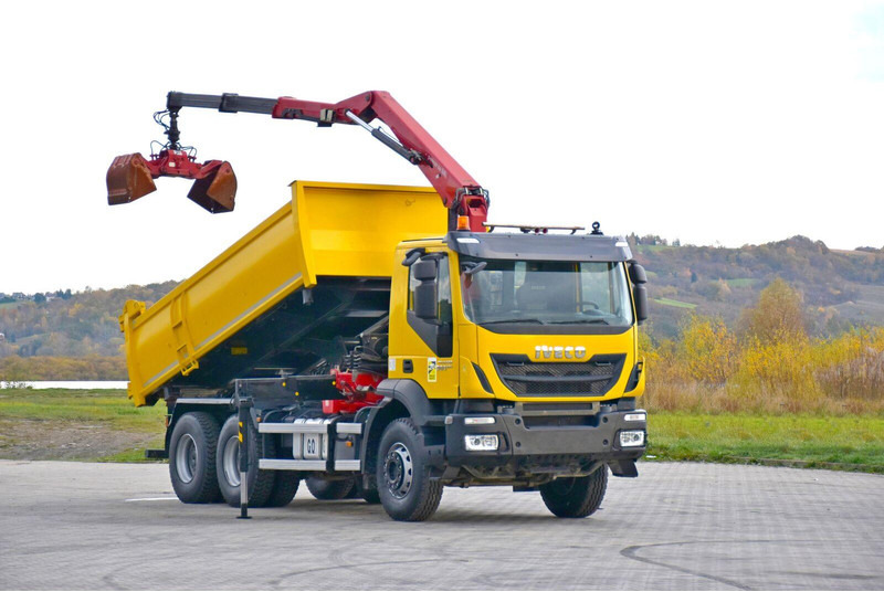 Iveco TRAKKER 360 * Kipper 4,90m* KRAN/FUNK*6x4 - Tippbil lastbil, Kranbil: bild 2 Iveco TRAKKER 360 * Kipper 4,90m* KRAN/FUNK*6x4 - Tippbil lastbil, Kranbil: bild 2