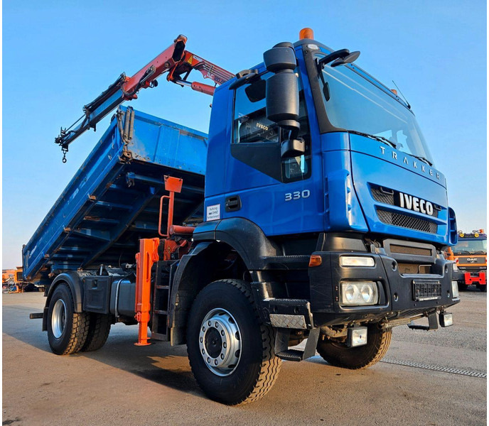 Iveco Trakker 190T33 4x4 M Tipper + Crane Atlas 120.2E - Tippbil lastbil, Kranbil: bild 5 Iveco Trakker 190T33 4x4 M Tipper + Crane Atlas 120.2E - Tippbil lastbil, Kranbil: bild 5