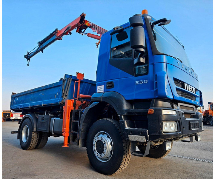 Iveco Trakker 190T33 4x4 M Tipper + Crane Atlas 120.2E - Tippbil lastbil, Kranbil: bild 4 Iveco Trakker 190T33 4x4 M Tipper + Crane Atlas 120.2E - Tippbil lastbil, Kranbil: bild 4