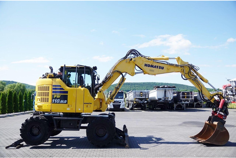 Komatsu PW 118 MR / KOPARKA KOŁOWA / 2019 ROK / TILT OBROTNICA / KAMERA - Grävmaskin på däck: bild 1 Komatsu PW 118 MR / KOPARKA KOŁOWA / 2019 ROK / TILT OBROTNICA / KAMERA - Grävmaskin på däck: bild 1