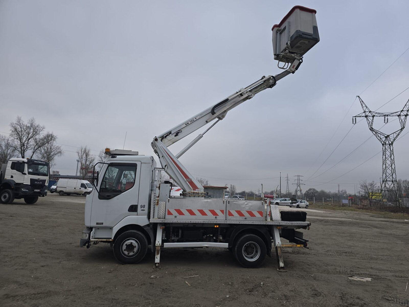 Lastbil, Kranbil Renault Midlum 180 DCi - Lifting Basket 13,5m: bild 14