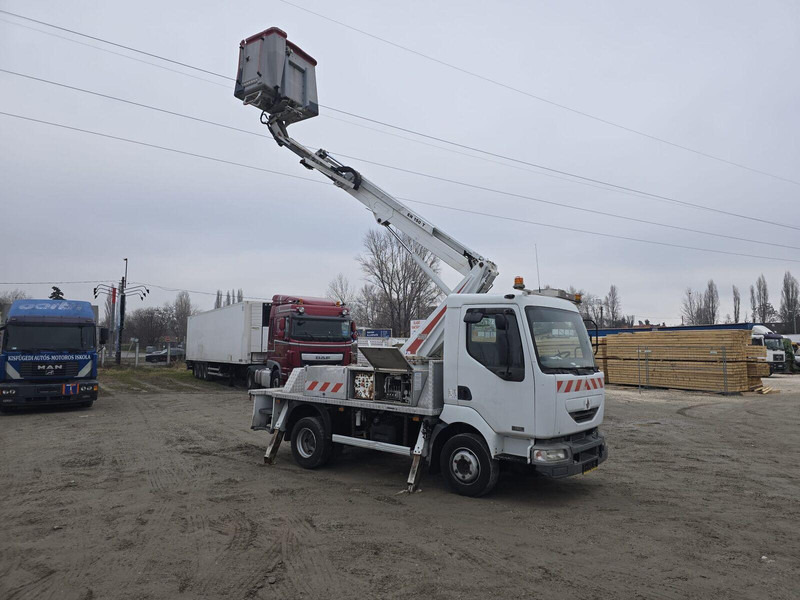 Lastbil, Kranbil Renault Midlum 180 DCi - Lifting Basket 13,5m: bild 15
