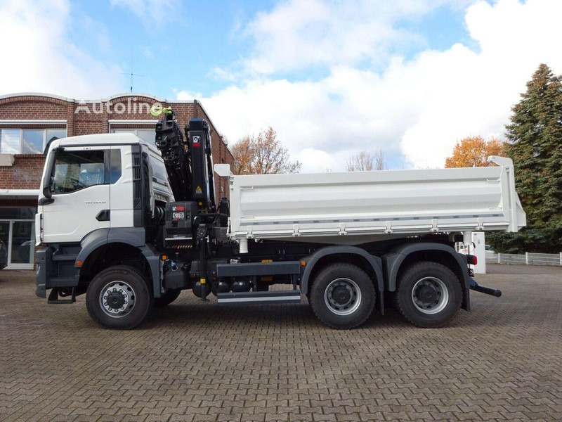 MAN 33.430 - 3 way tipper+crane 6x6 - Tippbil lastbil, Kranbil: bild 3 MAN 33.430 - 3 way tipper+crane 6x6 - Tippbil lastbil, Kranbil: bild 3