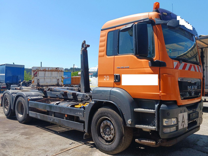 MAN TGS 26.440 Meiller RK2065, EURO5, GERMAN - Flakbil, Kranbil: bild 2 MAN TGS 26.440 Meiller RK2065, EURO5, GERMAN - Flakbil, Kranbil: bild 2