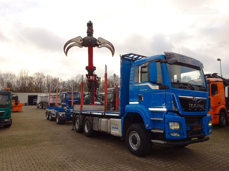 MAN TGS 28.500 6x4 Log truck + Crane Epsilon + Trailer - Timmerbil, Kranbil: bild 5 MAN TGS 28.500 6x4 Log truck + Crane Epsilon + Trailer - Timmerbil, Kranbil: bild 5