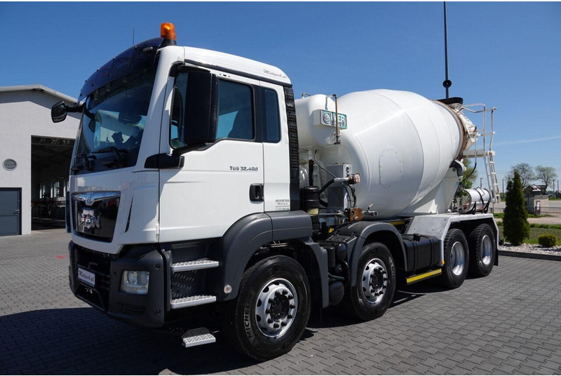 MAN TGS 32.400 / 8X4 / GRUSZKA / BETONOMIESZARKA / 9 M3 / IMER / MAN - Betongbil: bild 2 MAN TGS 32.400 / 8X4 / GRUSZKA / BETONOMIESZARKA / 9 M3 / IMER / MAN - Betongbil: bild 2