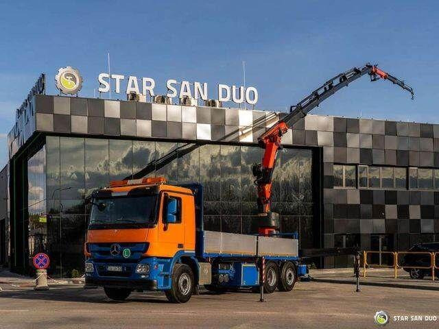 Leasa Mercedes-Benz ACTROS 2541 6x2 Palfinger PK 34002 Crane Winch Mercedes-Benz ACTROS 2541 6x2 Palfinger PK 34002 Crane Winch: bild 10