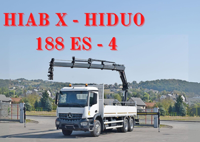 Mercedes-Benz ACTROS 2636 - Flakbil, Kranbil: bild 1 Mercedes-Benz ACTROS 2636 - Flakbil, Kranbil: bild 1