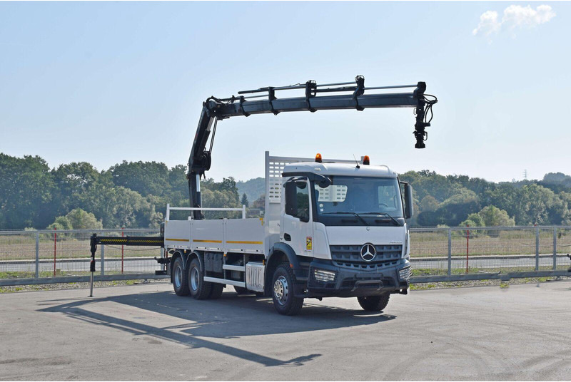 Mercedes-Benz ACTROS 2636 - Flakbil, Kranbil: bild 2 Mercedes-Benz ACTROS 2636 - Flakbil, Kranbil: bild 2