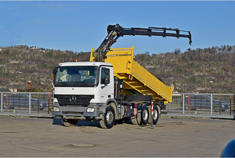Mercedes-Benz ACTROS 2636 * TEREX 165.2E - A4 + FUNK/6x4 - Tippbil lastbil, Kranbil: bild 2 Mercedes-Benz ACTROS 2636 * TEREX 165.2E - A4 + FUNK/6x4 - Tippbil lastbil, Kranbil: bild 2