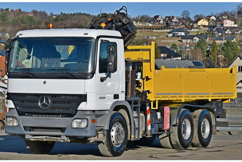 Mercedes-Benz ACTROS 2636 * TEREX 165.2E - A4 + FUNK/6x4 - Tippbil lastbil, Kranbil: bild 4 Mercedes-Benz ACTROS 2636 * TEREX 165.2E - A4 + FUNK/6x4 - Tippbil lastbil, Kranbil: bild 4