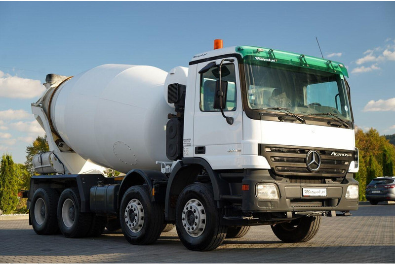 Mercedes-Benz ACTROS 3246 / BETONOMIESZARKA SCHWING STETTER / 8X4 / EPS + SPRZ - Betongbil: bild 1 Mercedes-Benz ACTROS 3246 / BETONOMIESZARKA SCHWING STETTER / 8X4 / EPS + SPRZ - Betongbil: bild 1