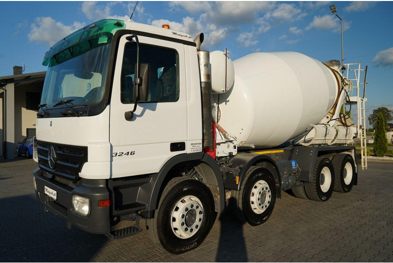 Mercedes-Benz ACTROS 3246 / BETONOMIESZARKA SCHWING STETTER / 8X4 / EPS + SPRZ - Betongbil: bild 4 Mercedes-Benz ACTROS 3246 / BETONOMIESZARKA SCHWING STETTER / 8X4 / EPS + SPRZ - Betongbil: bild 4