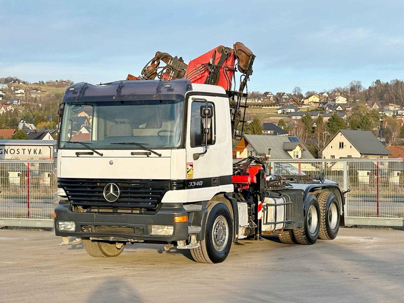 Mercedes-Benz ACTROS 3340 * ABROLLKIPPER * EPSILON E245ZA /6x4 - Lastväxlare lastbil, Kranbil: bild 2 Mercedes-Benz ACTROS 3340 * ABROLLKIPPER * EPSILON E245ZA /6x4 - Lastväxlare lastbil, Kranbil: bild 2