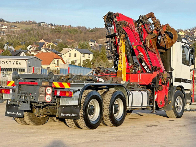 Mercedes-Benz ACTROS 3340 * ABROLLKIPPER * EPSILON E245ZA /6x4 - Lastväxlare lastbil, Kranbil: bild 4 Mercedes-Benz ACTROS 3340 * ABROLLKIPPER * EPSILON E245ZA /6x4 - Lastväxlare lastbil, Kranbil: bild 4