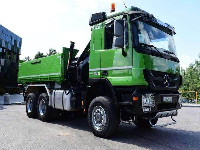 Mercedes-Benz ACTROS 3346 6x6 HIAB 244EP-4 Crane Kipper - Tippbil lastbil, Kranbil: bild 4 Mercedes-Benz ACTROS 3346 6x6 HIAB 244EP-4 Crane Kipper - Tippbil lastbil, Kranbil: bild 4