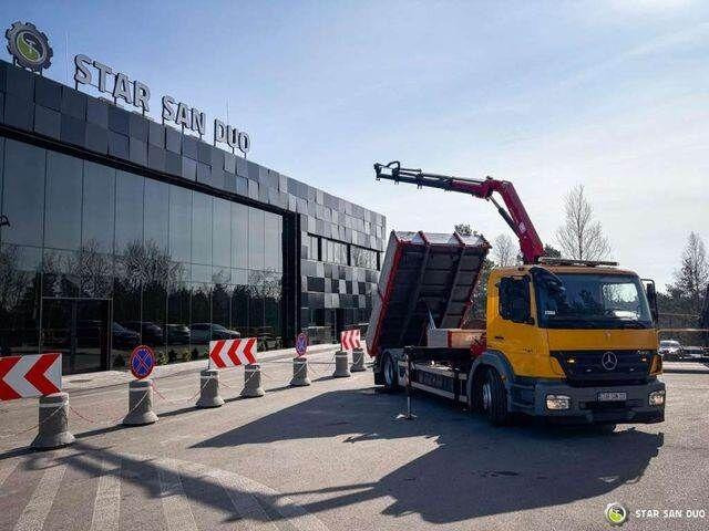 Mercedes-Benz AXOR 1824 4x2 HMF 975 HDS Crane Rotator Kipper - Tippbil lastbil, Kranbil: bild 5 Mercedes-Benz AXOR 1824 4x2 HMF 975 HDS Crane Rotator Kipper - Tippbil lastbil, Kranbil: bild 5