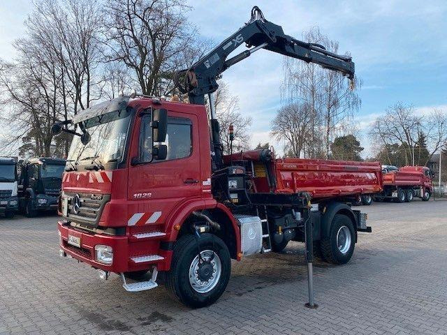 Mercedes-Benz AXOR 1829 - Tippbil lastbil, Kranbil: bild 1 Mercedes-Benz AXOR 1829 - Tippbil lastbil, Kranbil: bild 1