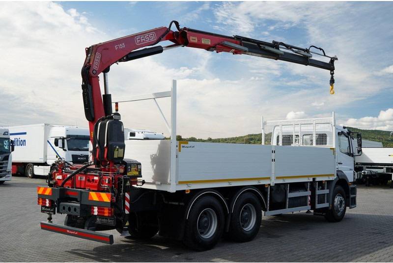 Mercedes-Benz / AXOR 2633 / 6X4 / SKRZYNIOWY - 6,55 M / MOCNA PODŁOGA / HDS FA - Flakbil, Kranbil: bild 5 Mercedes-Benz / AXOR 2633 / 6X4 / SKRZYNIOWY - 6,55 M / MOCNA PODŁOGA / HDS FA - Flakbil, Kranbil: bild 5