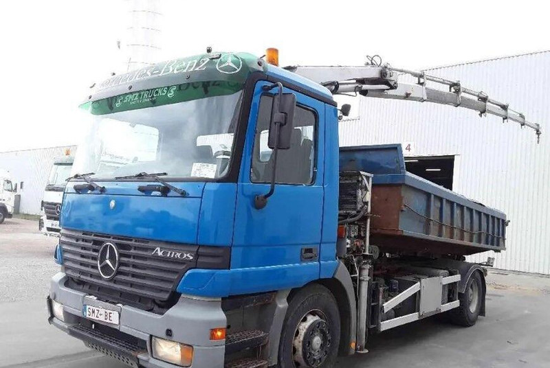 Mercedes-Benz Actros 1835 - Flakbil, Kranbil: bild 5 Mercedes-Benz Actros 1835 - Flakbil, Kranbil: bild 5