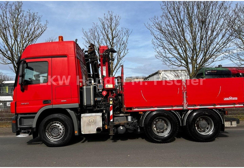 Mercedes-Benz Actros 2651 6x4 Crane Atlas190.2 - Flakbil, Kranbil: bild 4 Mercedes-Benz Actros 2651 6x4 Crane Atlas190.2 - Flakbil, Kranbil: bild 4