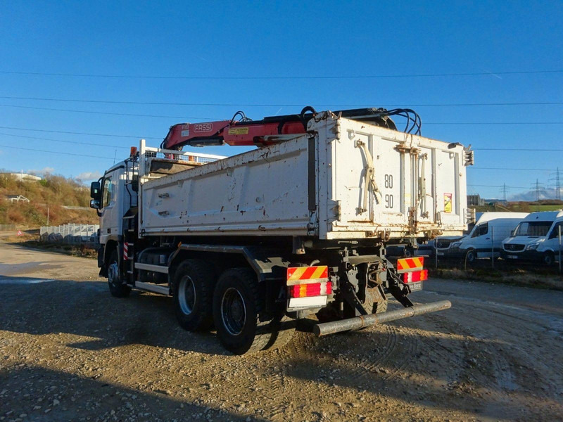 Mercedes-Benz Actros 3336 6x4 Three sided Tipper + Crane FASSI F155A.0.22 - Tippbil lastbil, Kranbil: bild 5 Mercedes-Benz Actros 3336 6x4 Three sided Tipper + Crane FASSI F155A.0.22 - Tippbil lastbil, Kranbil: bild 5