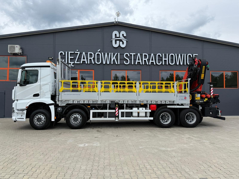 Mercedes-Benz Arocs Actros 3236 // E6 // 8x4 // Palfinger PK4800 - Flakbil, Kranbil: bild 2 Mercedes-Benz Arocs Actros 3236 // E6 // 8x4 // Palfinger PK4800 - Flakbil, Kranbil: bild 2