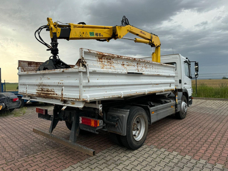 Mercedes-Benz Atego 1218 Meiller Kipper / Kran / Greifer - Tippbil lastbil, Kranbil: bild 5 Mercedes-Benz Atego 1218 Meiller Kipper / Kran / Greifer - Tippbil lastbil, Kranbil: bild 5