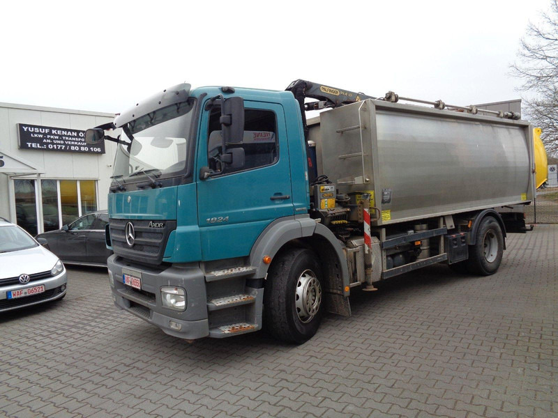 Mercedes-Benz Axor 1824 Tipper Crane Palfinger PK 4501 - Tippbil lastbil, Kranbil: bild 1 Mercedes-Benz Axor 1824 Tipper Crane Palfinger PK 4501 - Tippbil lastbil, Kranbil: bild 1