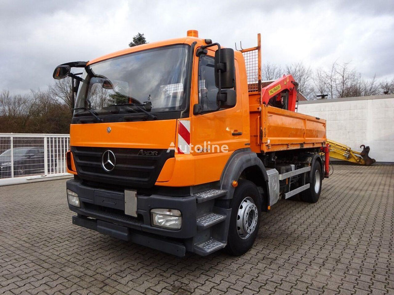 Mercedes-Benz Axor 1833 - Tippbil lastbil, Kranbil: bild 1 Mercedes-Benz Axor 1833 - Tippbil lastbil, Kranbil: bild 1