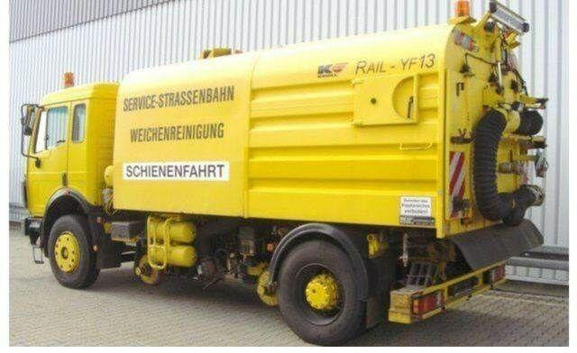 Mercedes-Benz SK 1820 4x2 Schienenreinigungs Kehrmaschine RAIL - Sopmaskin: bild 3 Mercedes-Benz SK 1820 4x2 Schienenreinigungs Kehrmaschine RAIL - Sopmaskin: bild 3