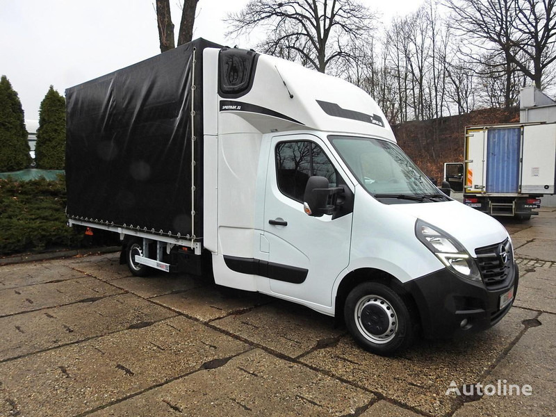 Opel Movano Curtain side + tail lift - Transportbil med kapell: bild 1 Opel Movano Curtain side + tail lift - Transportbil med kapell: bild 1
