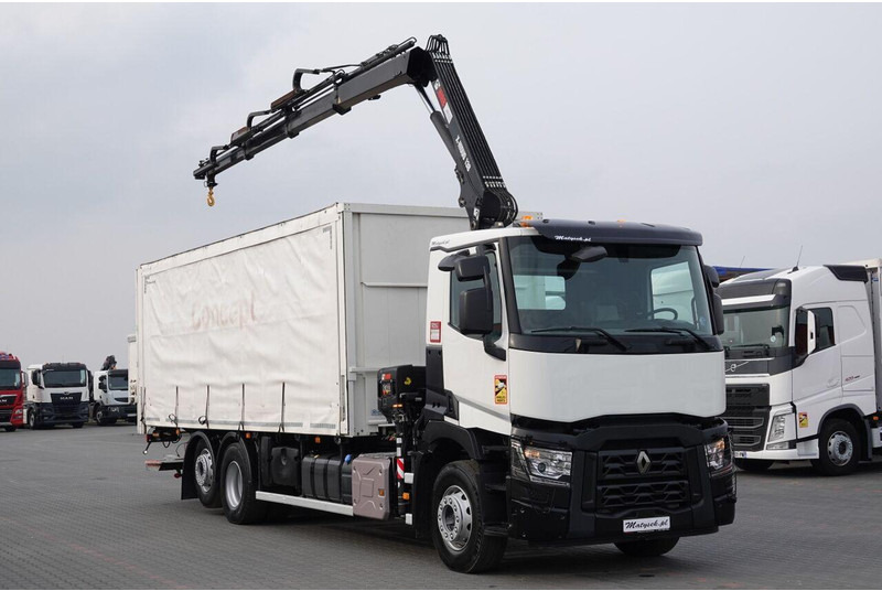 Renault C 380 / 6x2 / SKRZYNIOWY / HDS HIAB 138 B-3 WYSÓW 10,5 M / ROTAT - Kapellbil: bild 1 Renault C 380 / 6x2 / SKRZYNIOWY / HDS HIAB 138 B-3 WYSÓW 10,5 M / ROTAT - Kapellbil: bild 1