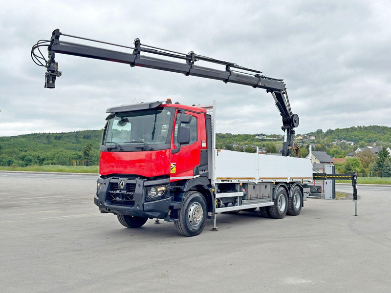 Renault C 400 *HIAB X - HIDUO 188 ES - 4 + FUNK * 6x4 - Flakbil, Kranbil: bild 2 Renault C 400 *HIAB X - HIDUO 188 ES - 4 + FUNK * 6x4 - Flakbil, Kranbil: bild 2