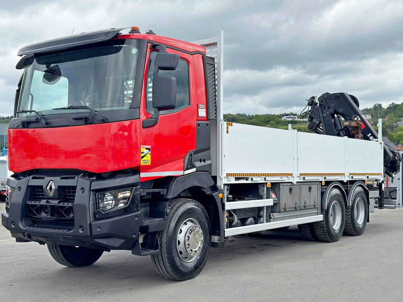 Renault C 400 *HIAB X - HIDUO 188 ES - 4 + FUNK * 6x4 - Flakbil, Kranbil: bild 4 Renault C 400 *HIAB X - HIDUO 188 ES - 4 + FUNK * 6x4 - Flakbil, Kranbil: bild 4