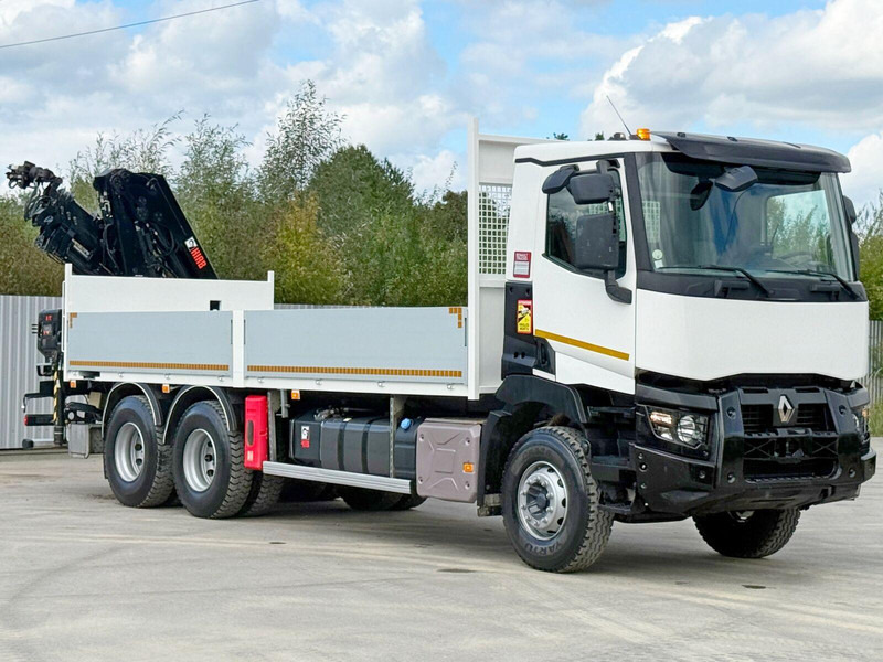 Renault C 430 *HIAB X - HIPRO 192 ES -4 + FUNK* 6x4 - Flakbil, Kranbil: bild 4 Renault C 430 *HIAB X - HIPRO 192 ES -4 + FUNK* 6x4 - Flakbil, Kranbil: bild 4
