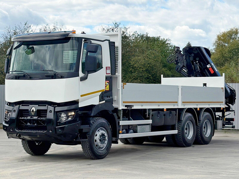 Renault C 430 *HIAB X - HIPRO 192 ES -4 + FUNK* 6x4 - Flakbil, Kranbil: bild 3 Renault C 430 *HIAB X - HIPRO 192 ES -4 + FUNK* 6x4 - Flakbil, Kranbil: bild 3