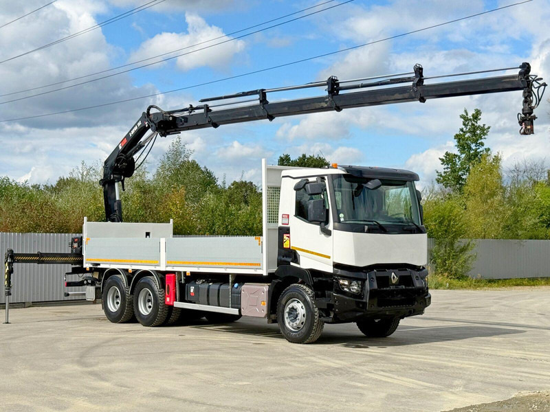 Renault C 430 *HIAB X - HIPRO 192 ES -4 + FUNK* 6x4 - Flakbil, Kranbil: bild 2 Renault C 430 *HIAB X - HIPRO 192 ES -4 + FUNK* 6x4 - Flakbil, Kranbil: bild 2