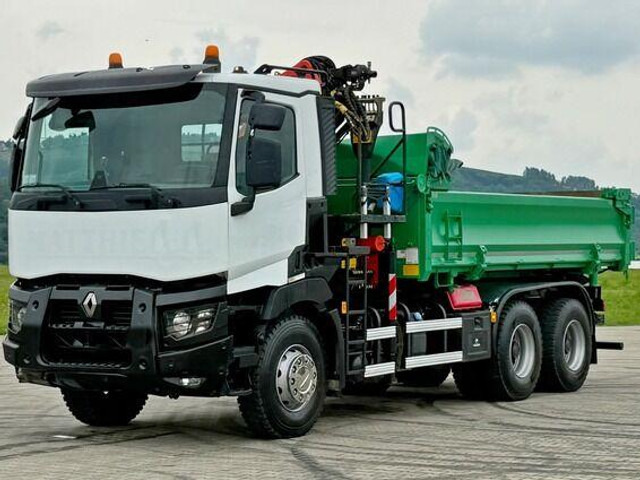 Renault C 430 *KIPPER 5,10 m + PK 16001 - K B* 6x4 - Tippbil lastbil, Kranbil: bild 5 Renault C 430 *KIPPER 5,10 m + PK 16001 - K B* 6x4 - Tippbil lastbil, Kranbil: bild 5