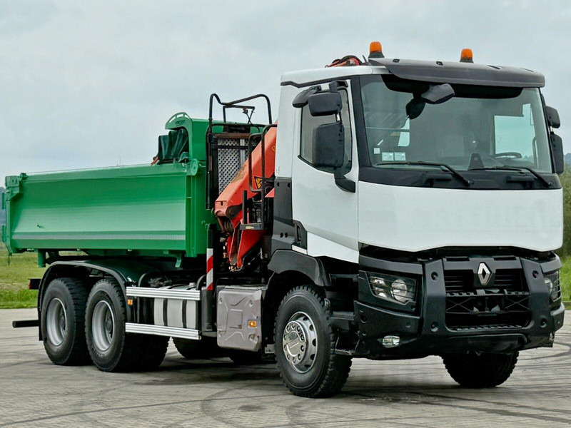 Renault C 430 *KIPPER 5,10 m + PK 16001 - K B* 6x4 - Tippbil lastbil, Kranbil: bild 4 Renault C 430 *KIPPER 5,10 m + PK 16001 - K B* 6x4 - Tippbil lastbil, Kranbil: bild 4