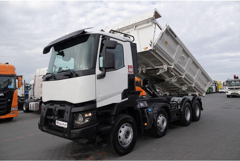 Renault C 460 / 8x4 / WYWROTKA / HYDROBURTA / BORDMATIC / EURO 6 / OPONY - Tippbil lastbil: bild 2 Renault C 460 / 8x4 / WYWROTKA / HYDROBURTA / BORDMATIC / EURO 6 / OPONY - Tippbil lastbil: bild 2