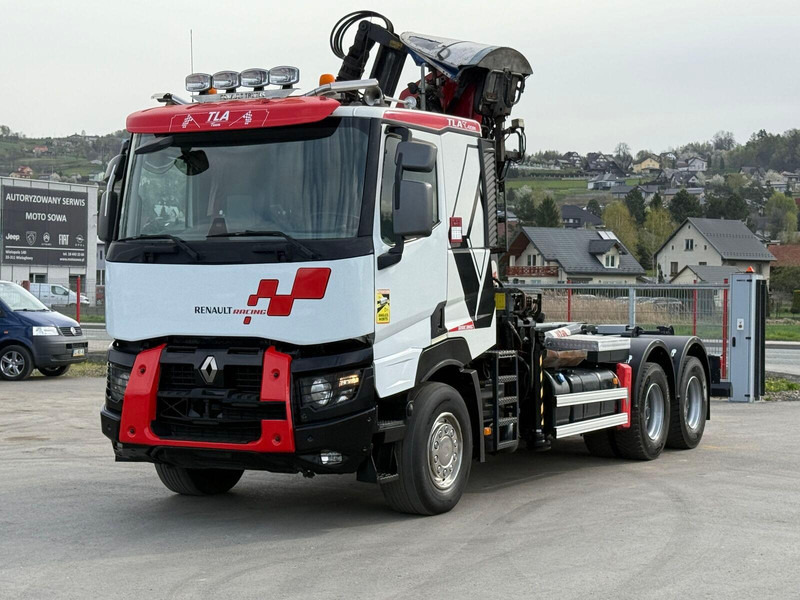 Renault C520 * ABROLLKIPPER 4,80 m * KESLA * 6x4! - Lastväxlare lastbil, Kranbil: bild 3 Renault C520 * ABROLLKIPPER 4,80 m * KESLA * 6x4! - Lastväxlare lastbil, Kranbil: bild 3