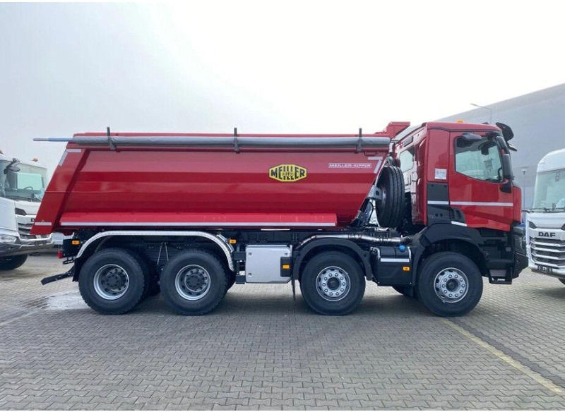 Renault Gamma K480 8x4 Meiller - Tippbil lastbil: bild 3 Renault Gamma K480 8x4 Meiller - Tippbil lastbil: bild 3