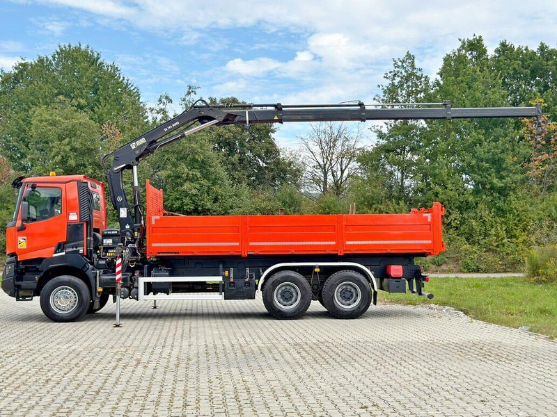 Renault K 380 * HIAB 144 BS - 3 HIDUO + FUNK * 6x4 * TOP - Tippbil lastbil, Kranbil: bild 5 Renault K 380 * HIAB 144 BS - 3 HIDUO + FUNK * 6x4 * TOP - Tippbil lastbil, Kranbil: bild 5