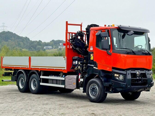 Renault K 380 * HIAB 166 BS-3 HIDUO + FUNK* 6x4 - Tippbil lastbil, Kranbil: bild 4 Renault K 380 * HIAB 166 BS-3 HIDUO + FUNK* 6x4 - Tippbil lastbil, Kranbil: bild 4