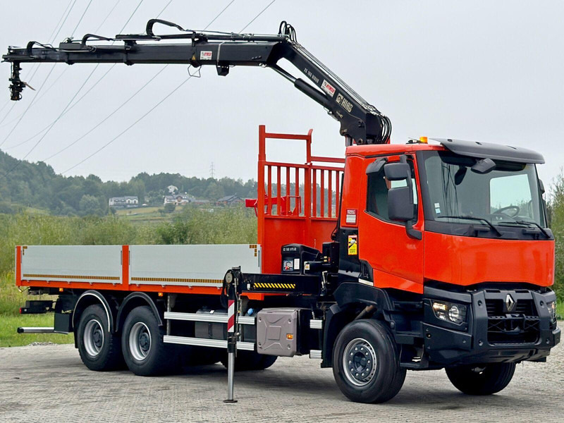 Renault K 380 * HIAB 166 BS-3 HIDUO + FUNK* 6x4 - Tippbil lastbil, Kranbil: bild 2 Renault K 380 * HIAB 166 BS-3 HIDUO + FUNK* 6x4 - Tippbil lastbil, Kranbil: bild 2