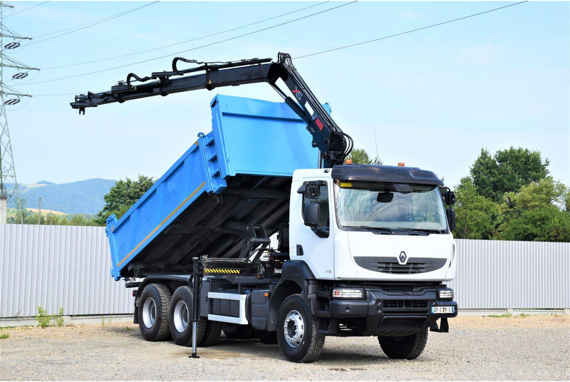 Renault KERAX 370 DXI - Tippbil lastbil, Kranbil: bild 1 Renault KERAX 370 DXI - Tippbil lastbil, Kranbil: bild 1