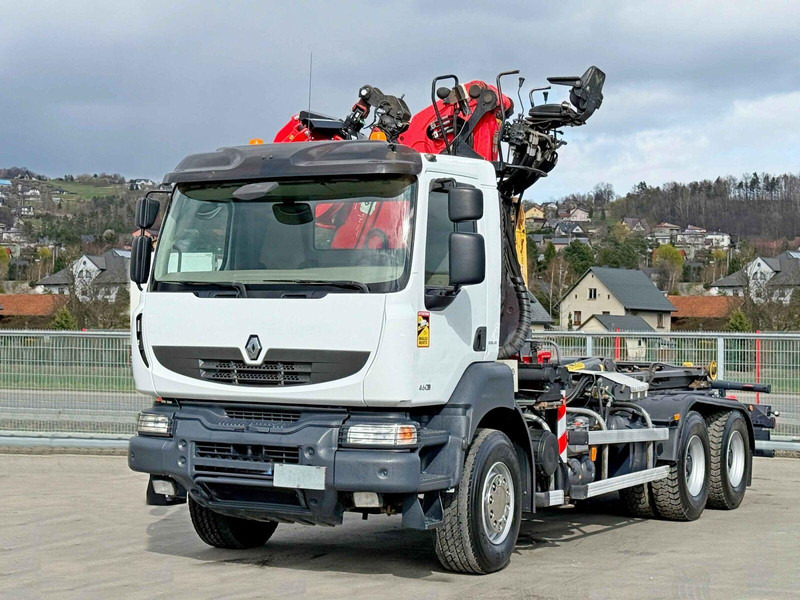 Renault KERAX 460 DXI * ABROLLKIPPER * EPSILON Q170Z69 * 6x4 - Lastväxlare lastbil, Kranbil: bild 2 Renault KERAX 460 DXI * ABROLLKIPPER * EPSILON Q170Z69 * 6x4 - Lastväxlare lastbil, Kranbil: bild 2