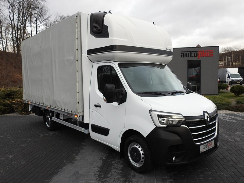 Renault MASTER PLANDEKA 10 PALET WEBASTO TEMPOMAT KLIMATYZACJA LEDY PNEU - Transportbil med kapell: bild 4 Renault MASTER PLANDEKA 10 PALET WEBASTO TEMPOMAT KLIMATYZACJA LEDY PNEU - Transportbil med kapell: bild 4