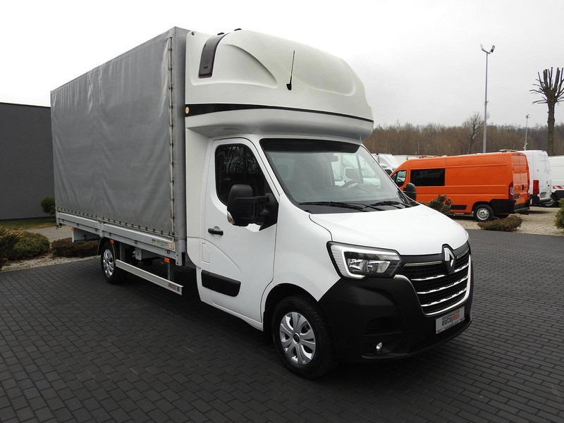 Renault MASTER PLANDEKA 10 PALET WEBASTO TEMPOMAT LEDY PNEUMATYKA KLIMA - Transportbil med kapell: bild 4 Renault MASTER PLANDEKA 10 PALET WEBASTO TEMPOMAT LEDY PNEUMATYKA KLIMA - Transportbil med kapell: bild 4